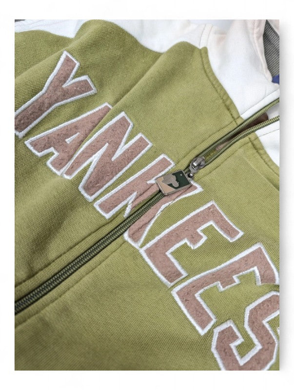 Yankees Baseball Majestic Athletic Zipper M