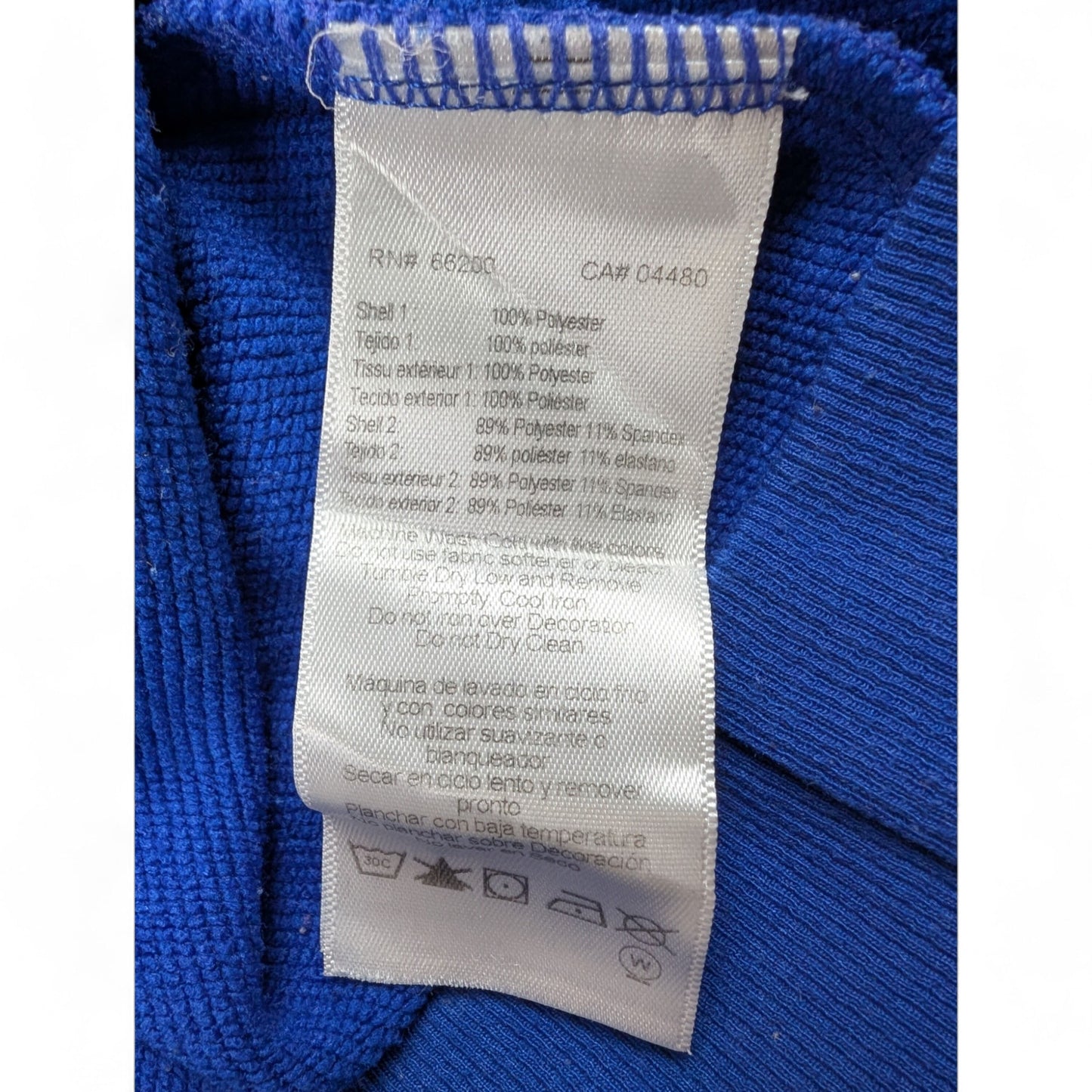 Asics Ultimate Volleyball Club Blaues Sweatshirt XL