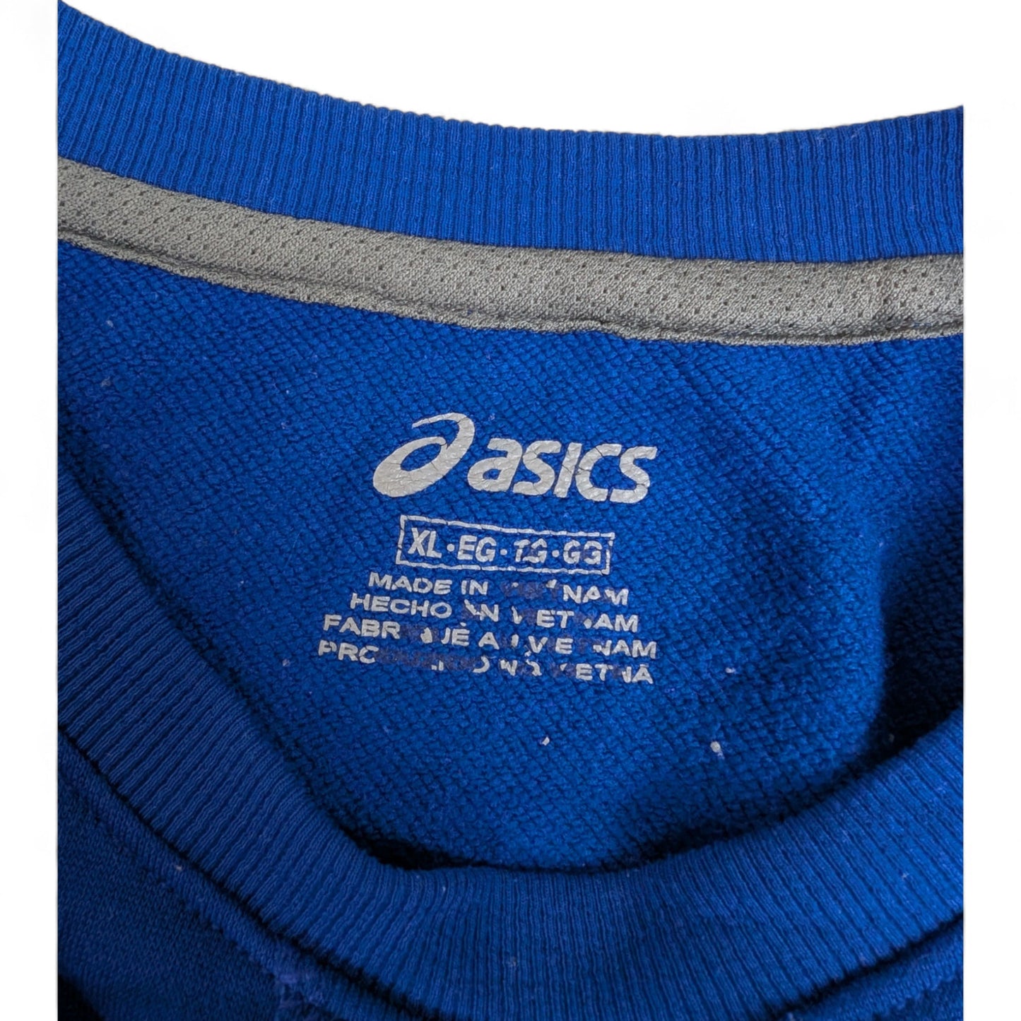 Asics Ultimate Volleyball Club Blaues Sweatshirt XL