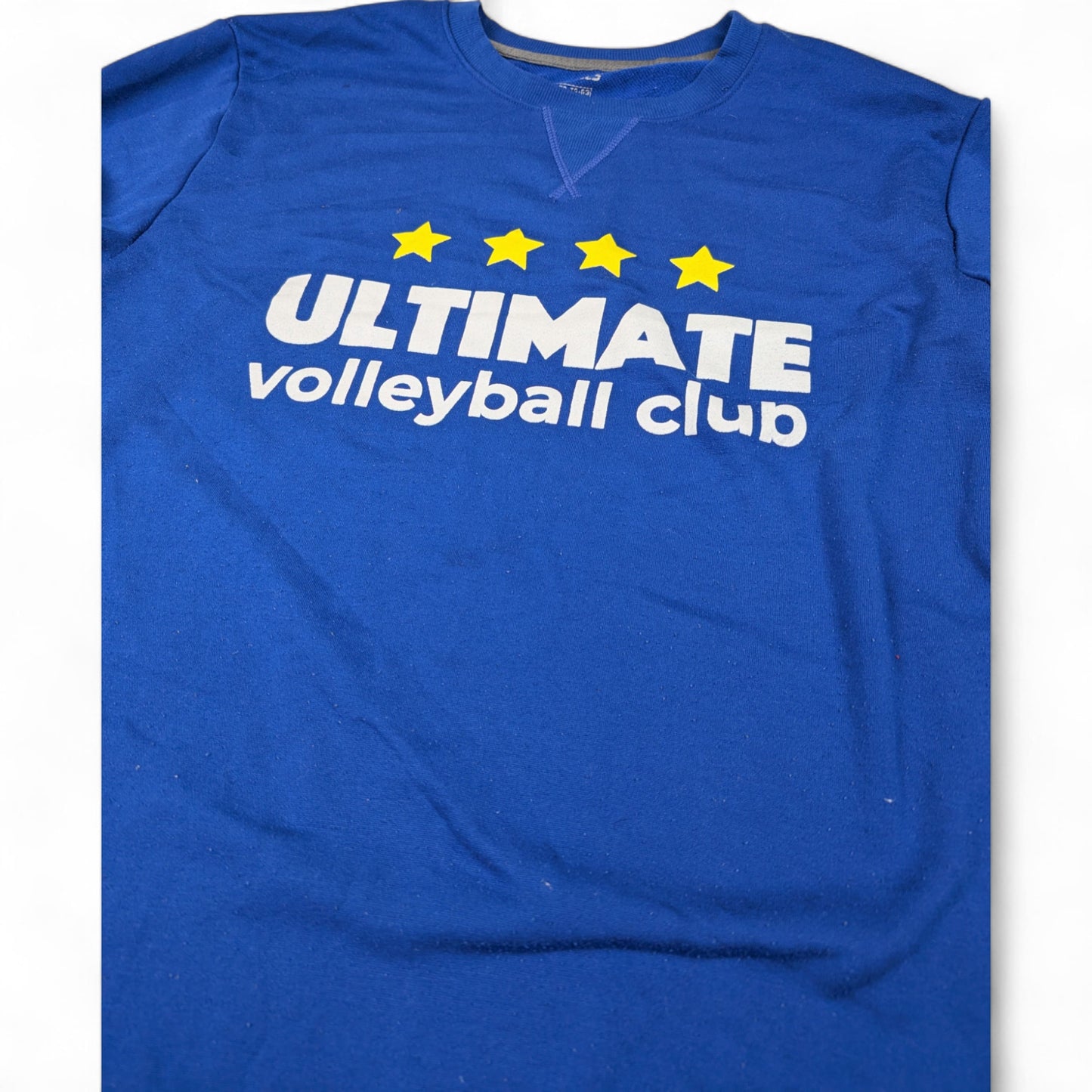 Asics Ultimate Volleyball Club Blaues Sweatshirt XL