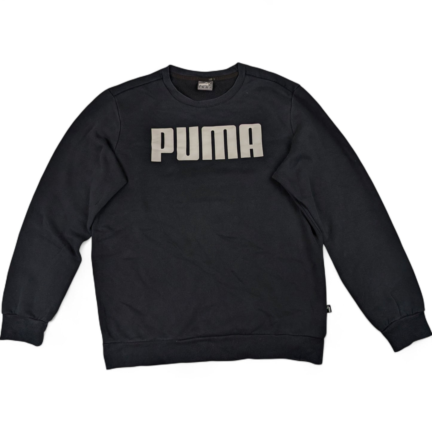 Puma Basic Sweatshirt Schwarz M