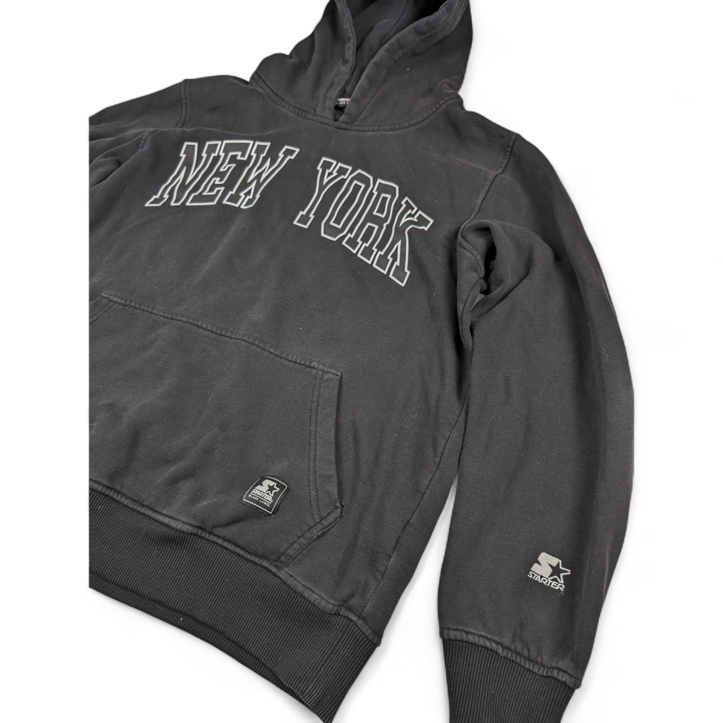 Schwarzer Starter Hoodie New York M