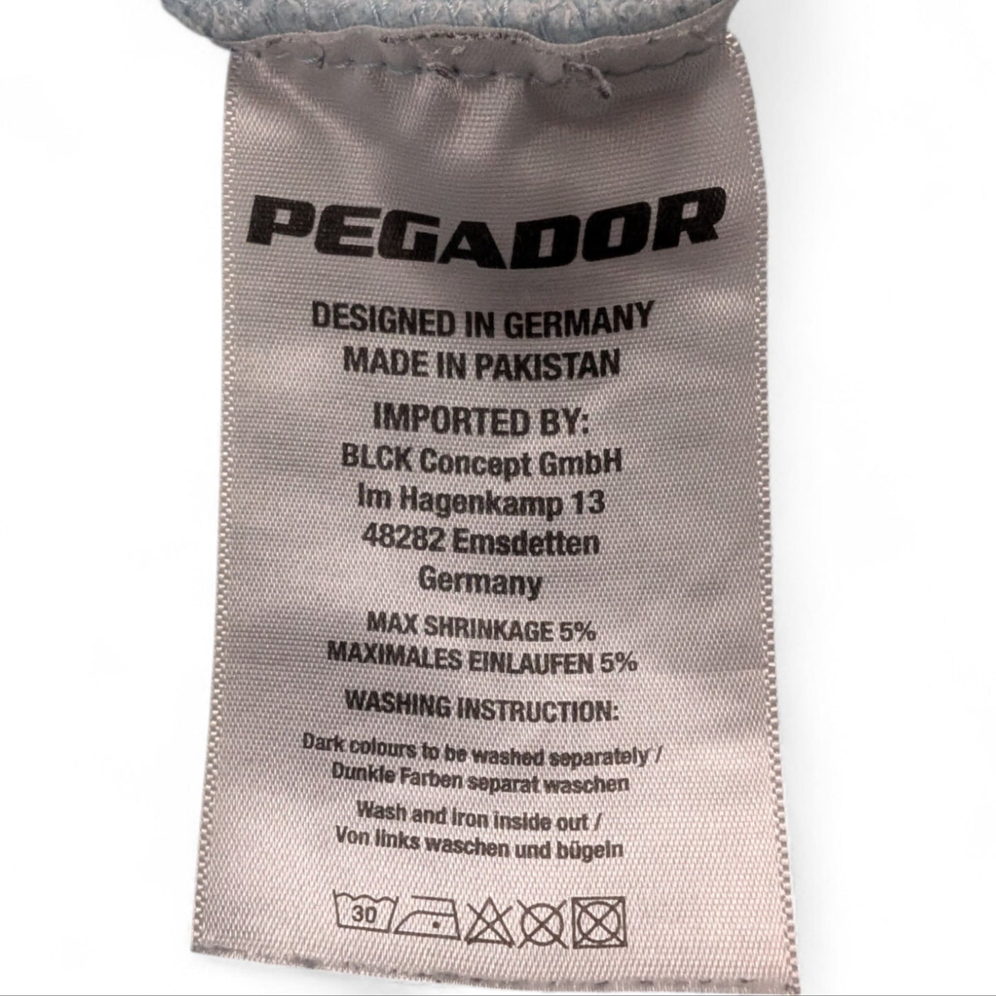 Pegador Vintage Oversized Hoodie Hellblau S