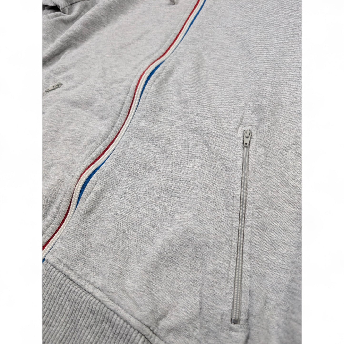 Retro Adidas Zipper Grau S