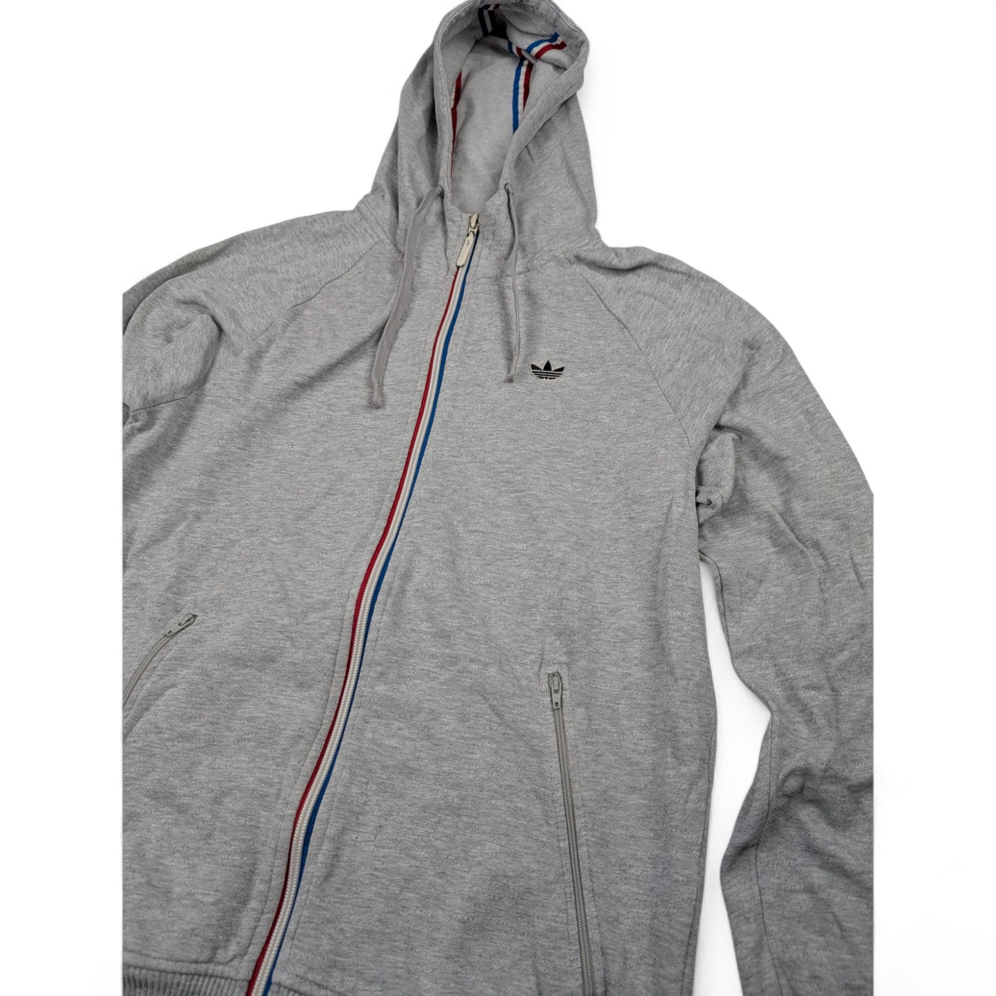 Retro Adidas Zipper Grau S