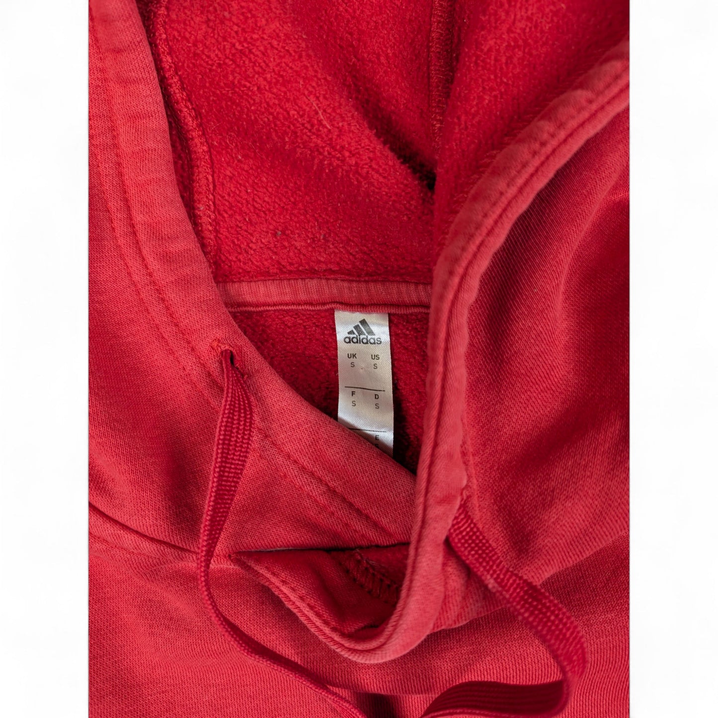 Adidas Basic Hoodie Rot S