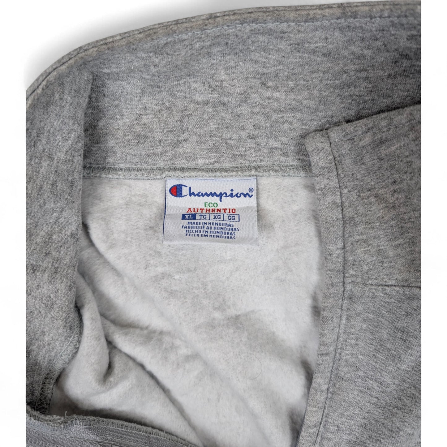 Champion Eco Graues Vintage Sweatshirt XL
