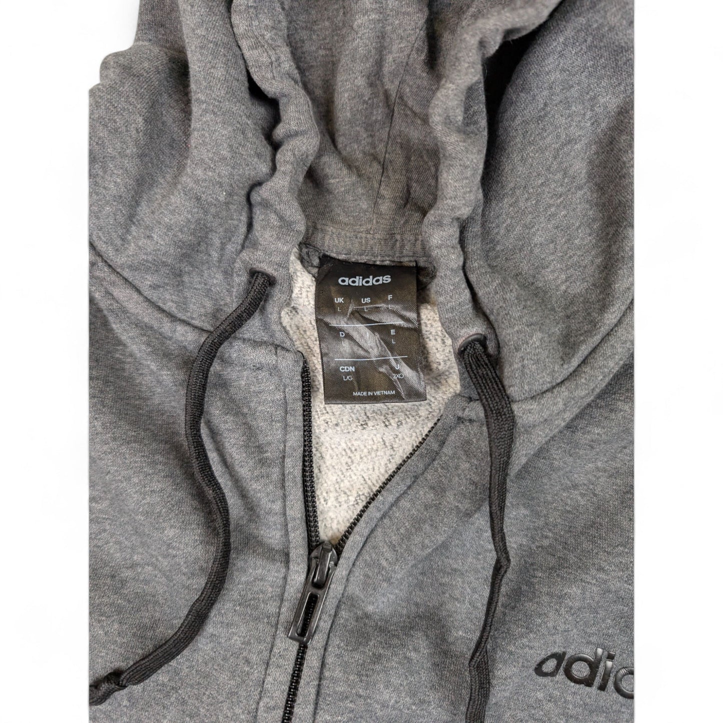 Adidas Retro Zipper Grau L