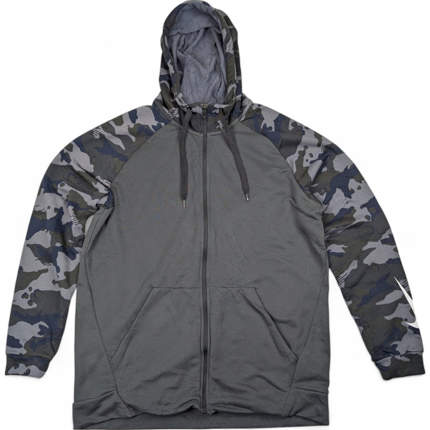 Nike Retro Camouflage Zipper Grau L