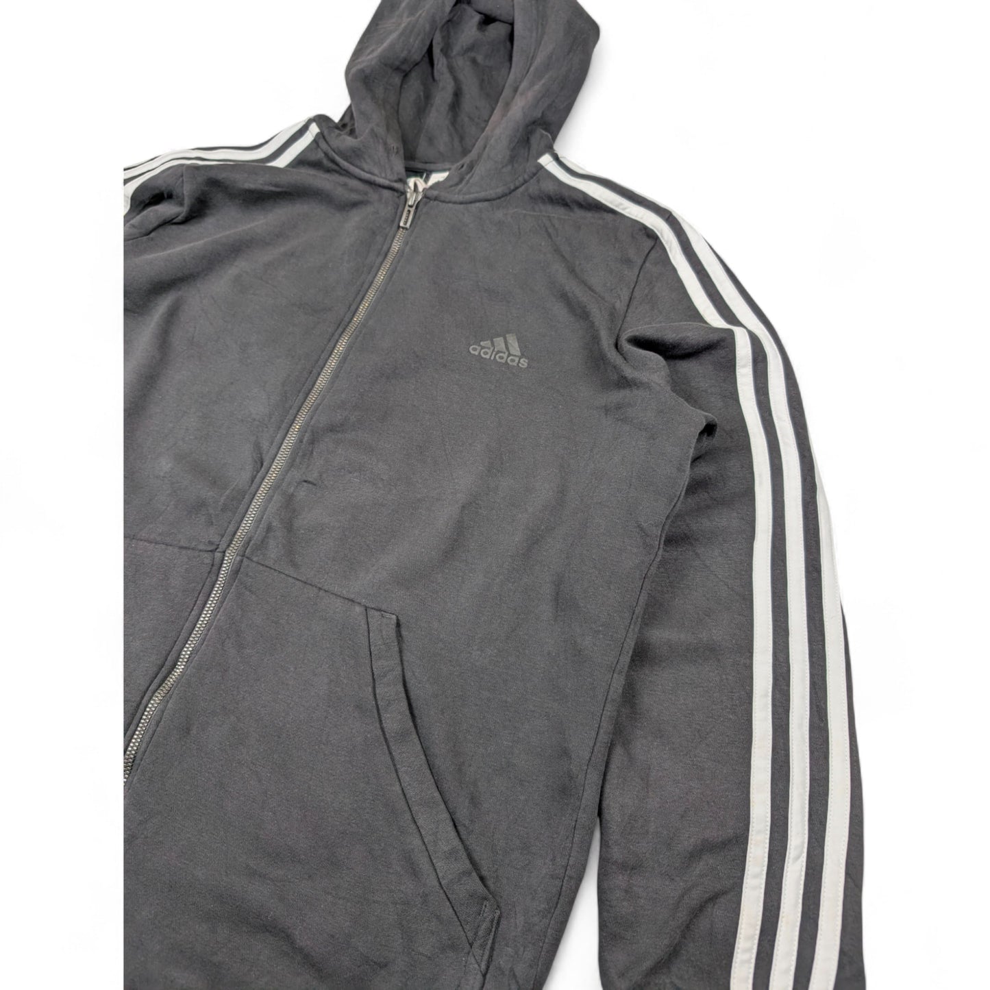 Adidas Vintage Zipper Schwarz L