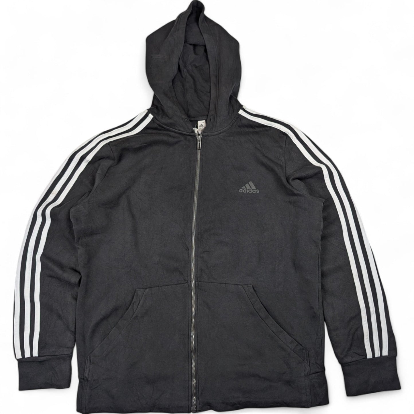 Adidas Vintage Zipper Schwarz L