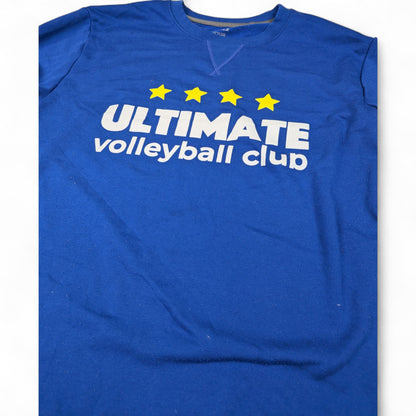 Asics Ultimate Volleyball Club Blaues Sweatshirt XL