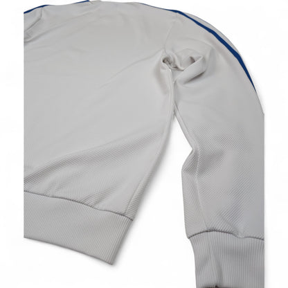 Retro Adidas Sweatshirt mit Blauen Adidas Stripes S