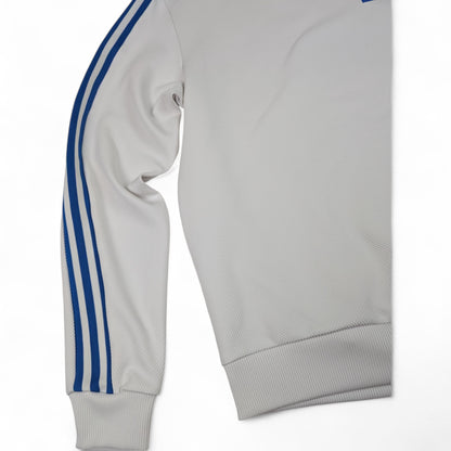 Retro Adidas Sweatshirt mit Blauen Adidas Stripes S