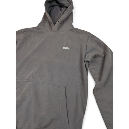 Snipes dunkel Grauer Basic Hoodie M