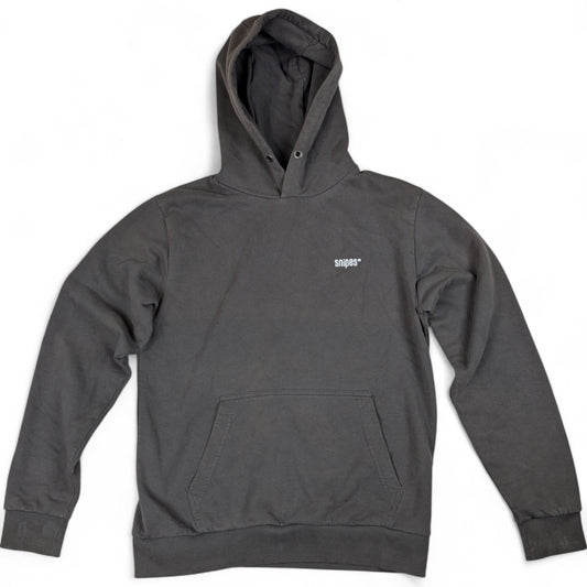Snipes dunkel Grauer Basic Hoodie M
