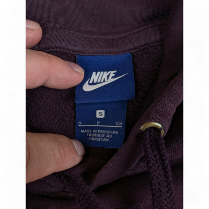 Nike Basic Hoodie dunkel Lila S
