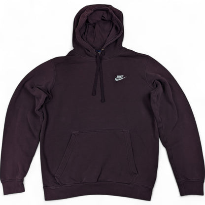 Nike Basic Hoodie dunkel Lila S