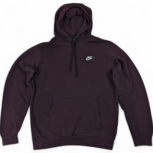 Nike Basic Hoodie dunkel Lila S