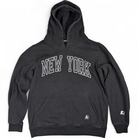 Schwarzer Starter Hoodie New York M