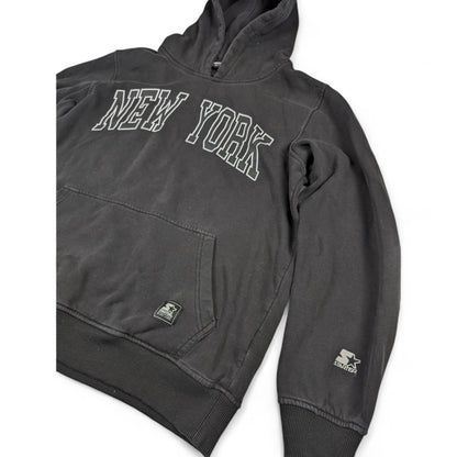 Schwarzer Starter Hoodie New York M