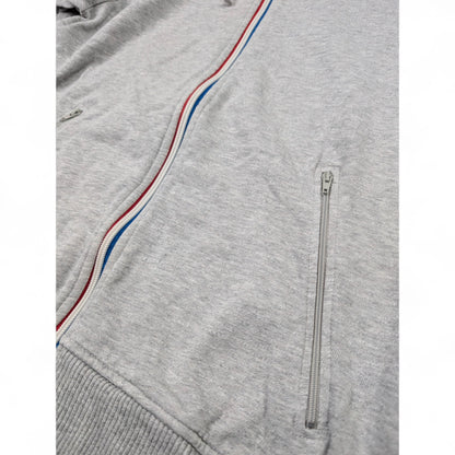 Retro Adidas Zipper Grau S