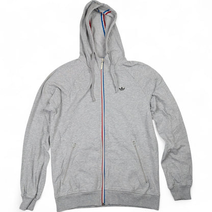 Retro Adidas Zipper Grau S