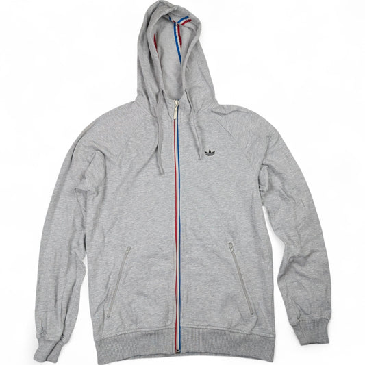 Retro Adidas Zipper Grau S