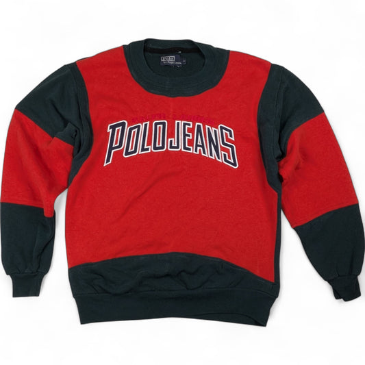 RL Polo Jeans Patchwork Sweatshirt M