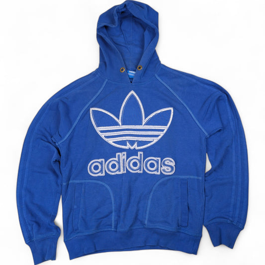 Adidas Vintage Hoodie Blau M