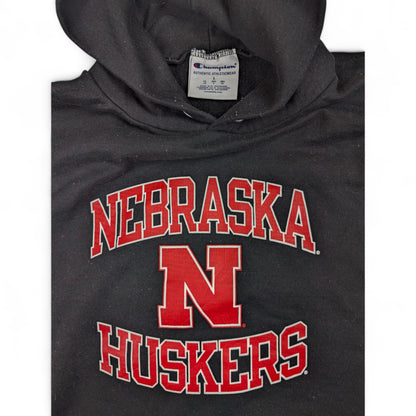 Champion Vintage Hoodie Nebraska Huskers L