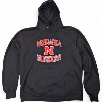 Champion Vintage Hoodie Nebraska Huskers L