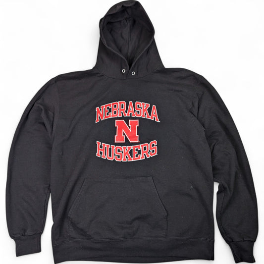 Champion Vintage Hoodie Nebraska Huskers L