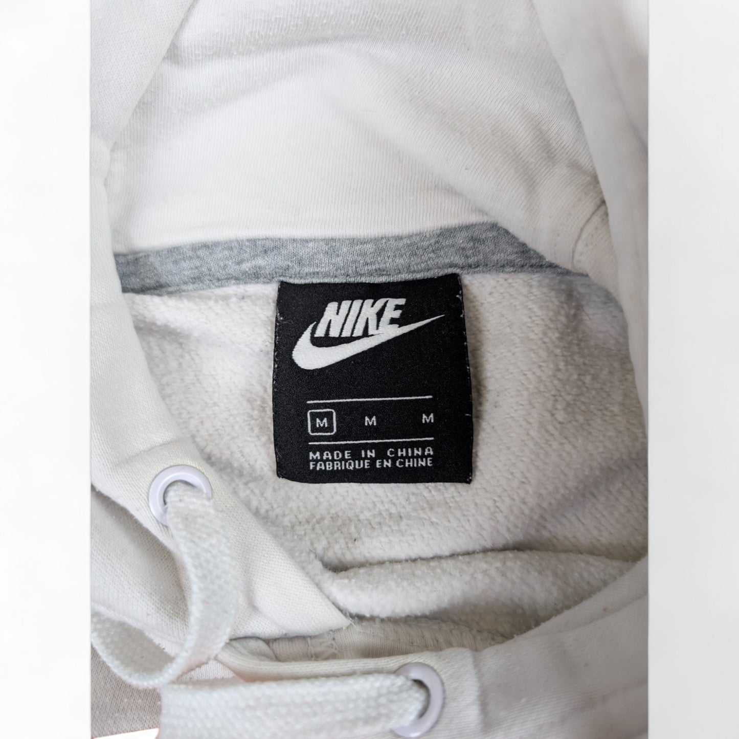 Nike Hoodie Weiß M