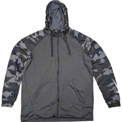 Nike Retro Camouflage Zipper Grau L