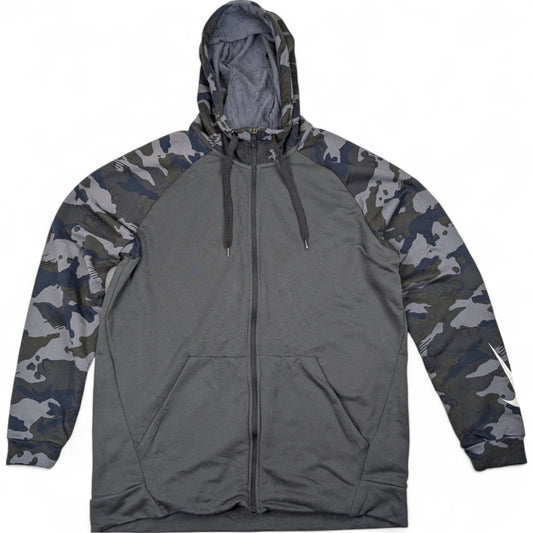 Nike Retro Camouflage Zipper Grau L