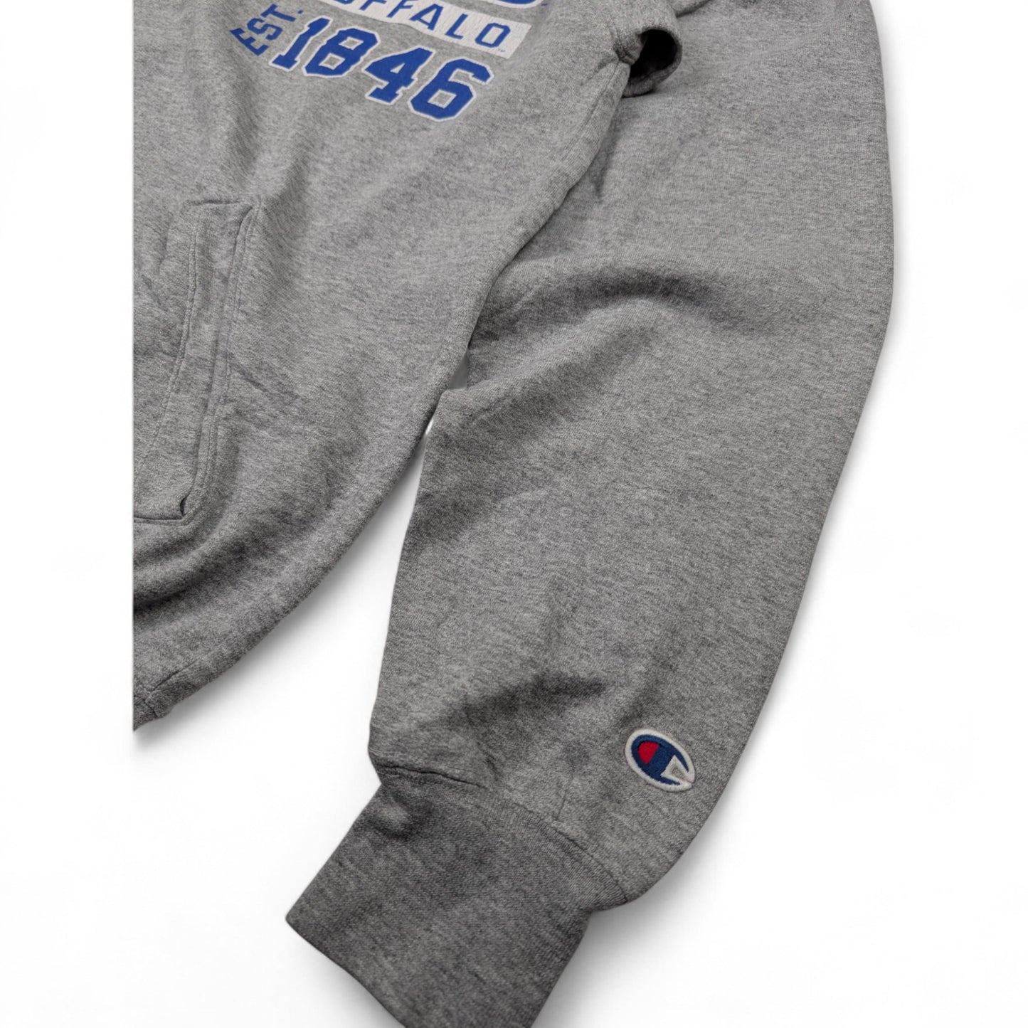 Champion Eco Graues Vintage Sweatshirt L