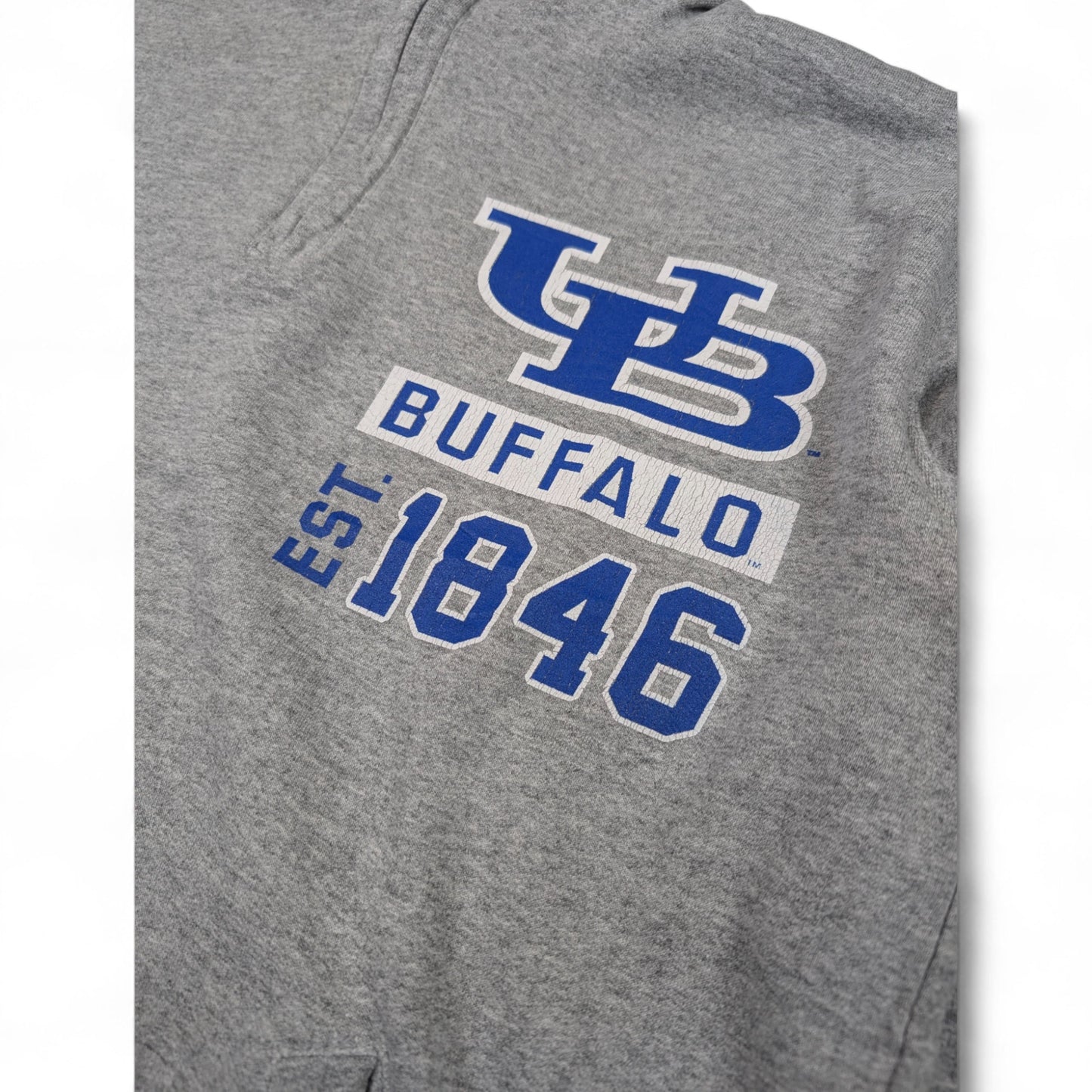 Champion Eco Graues Vintage Sweatshirt L