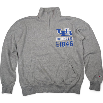 Champion Eco Graues Vintage Sweatshirt L